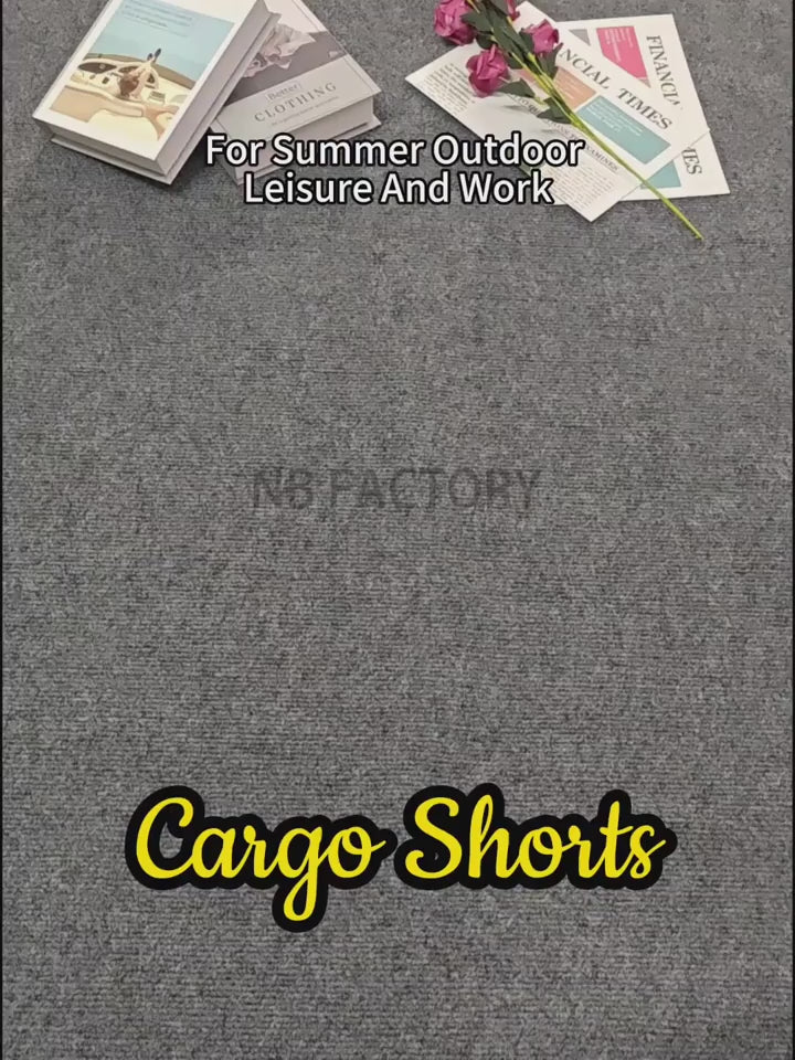 Men's Cotton Casual Cargo Shorts Pack of 1